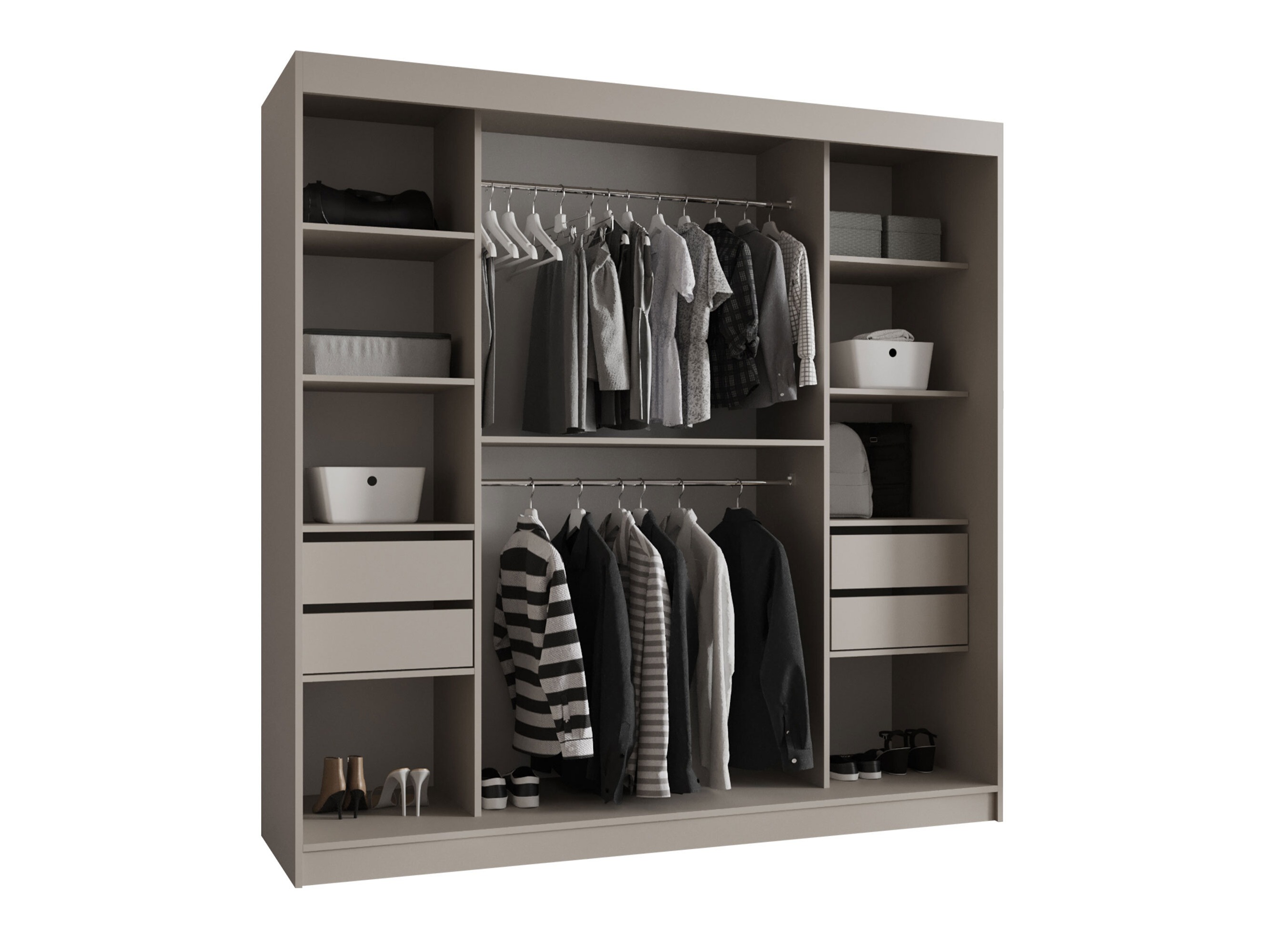 Dulap Hartford 531 (Negru)