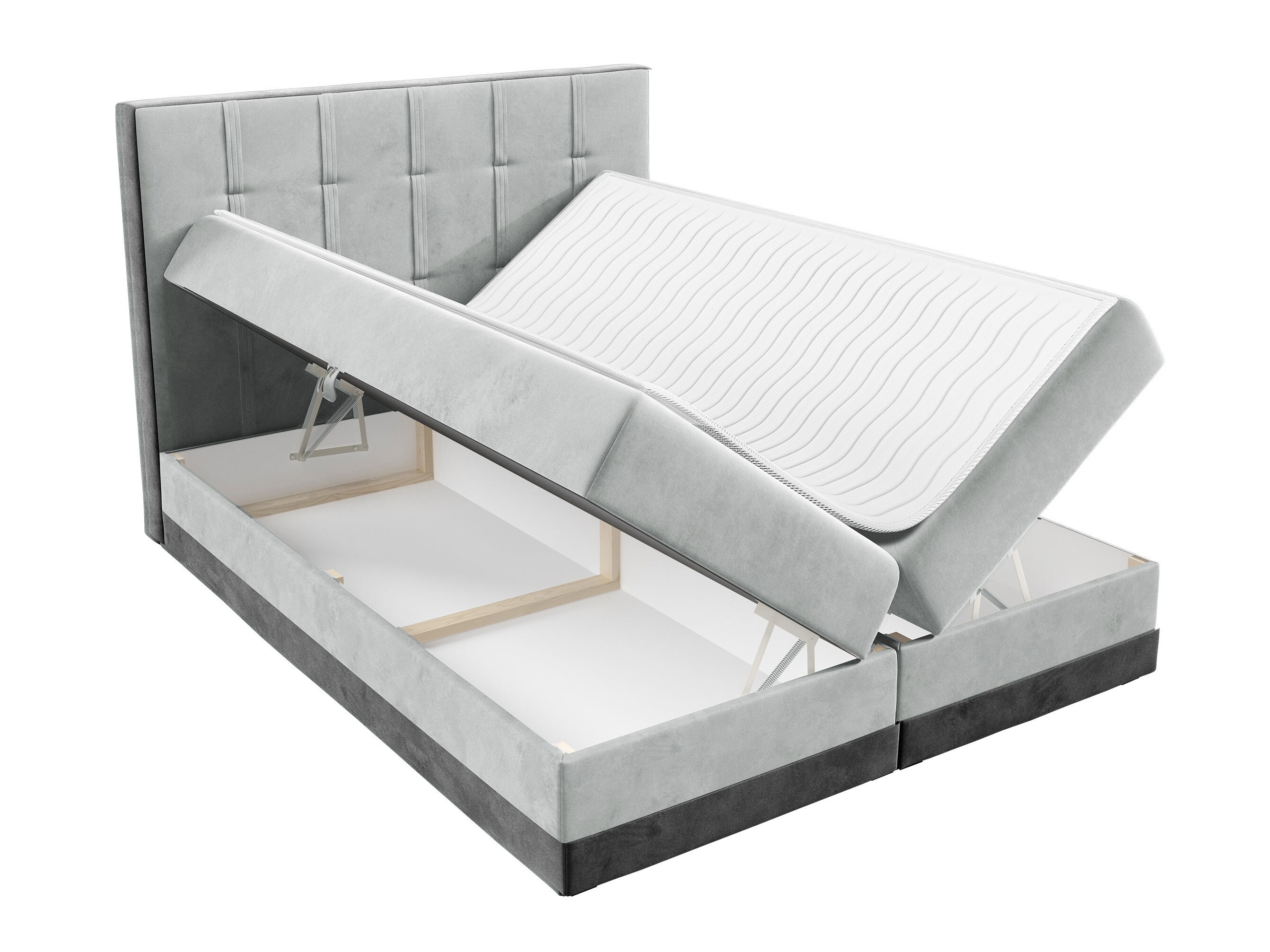 Pat boxspring Villa (Kameleon 04 + Kameleon 15)