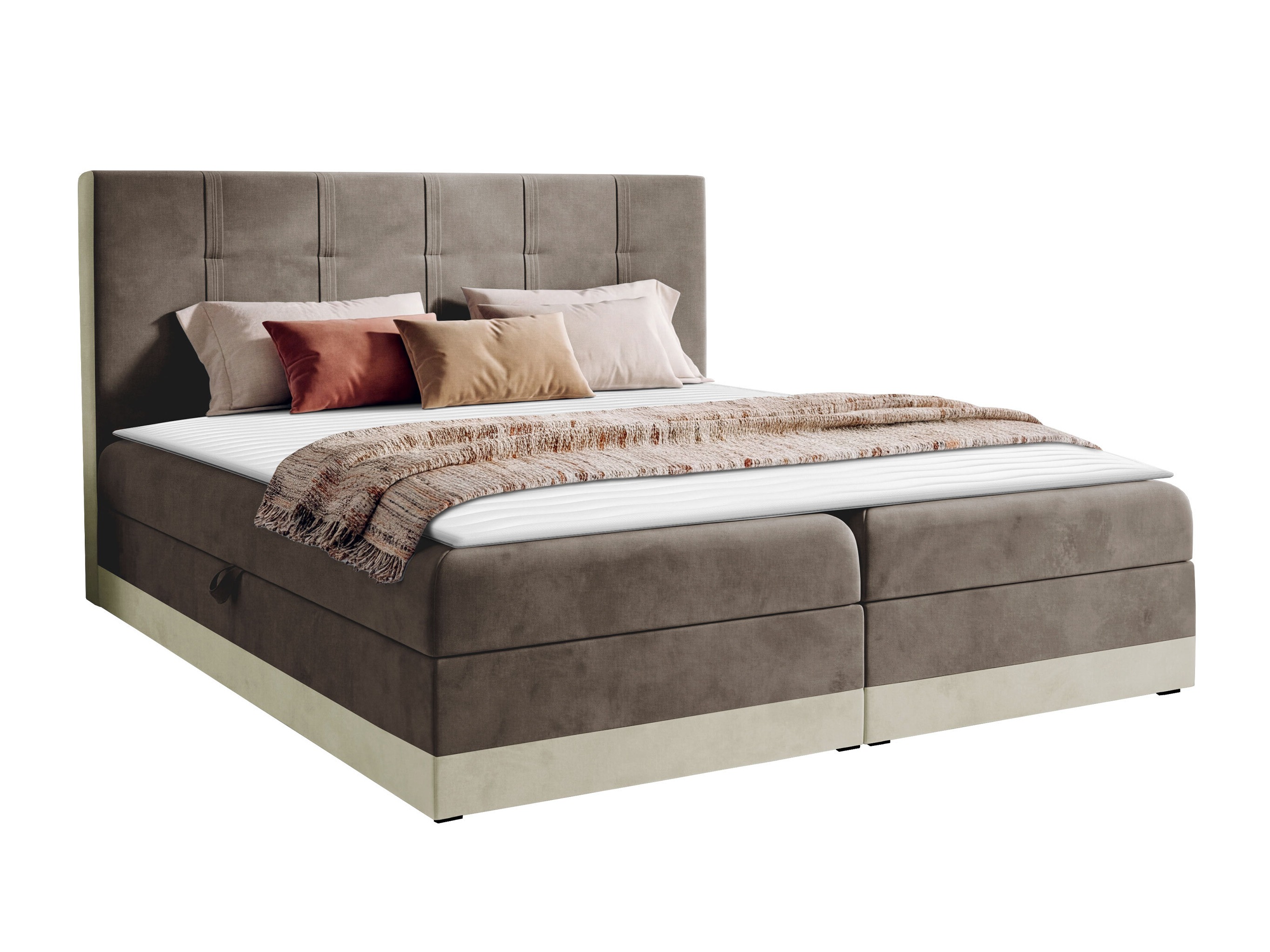 Pat boxspring Villa (Kameleon 04 + Kameleon 15)