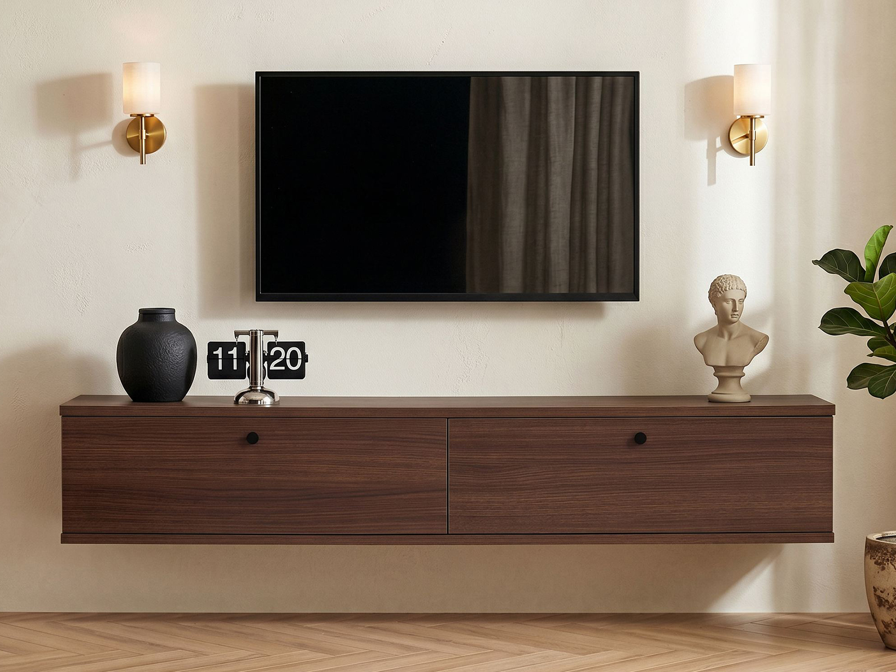 Comodă TV Novato 174 (Nuc)