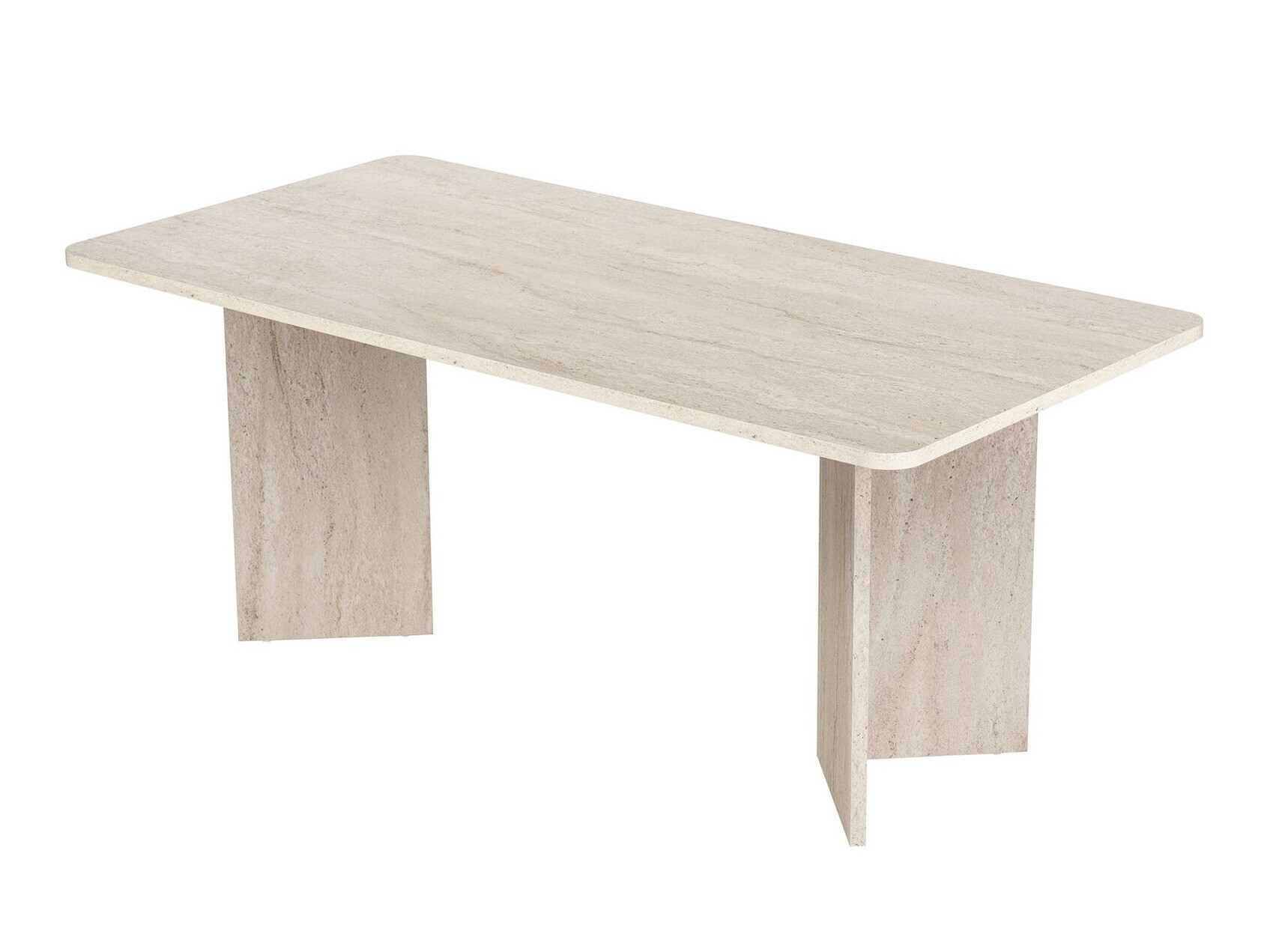 Masă Novato 150 (Deschis Travertine)