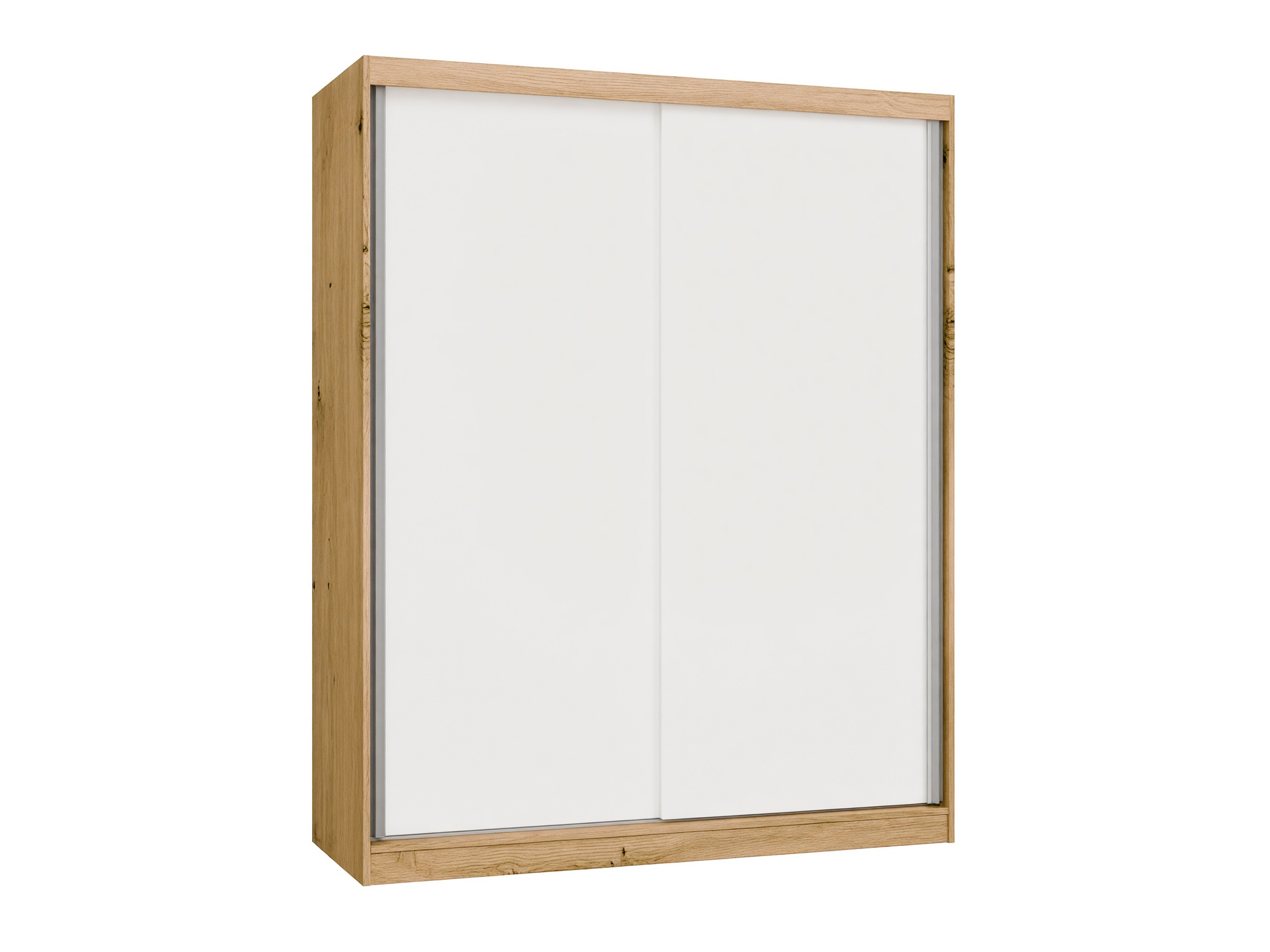 Dulap Mandeville 167 (Stejar artizan + Alb)