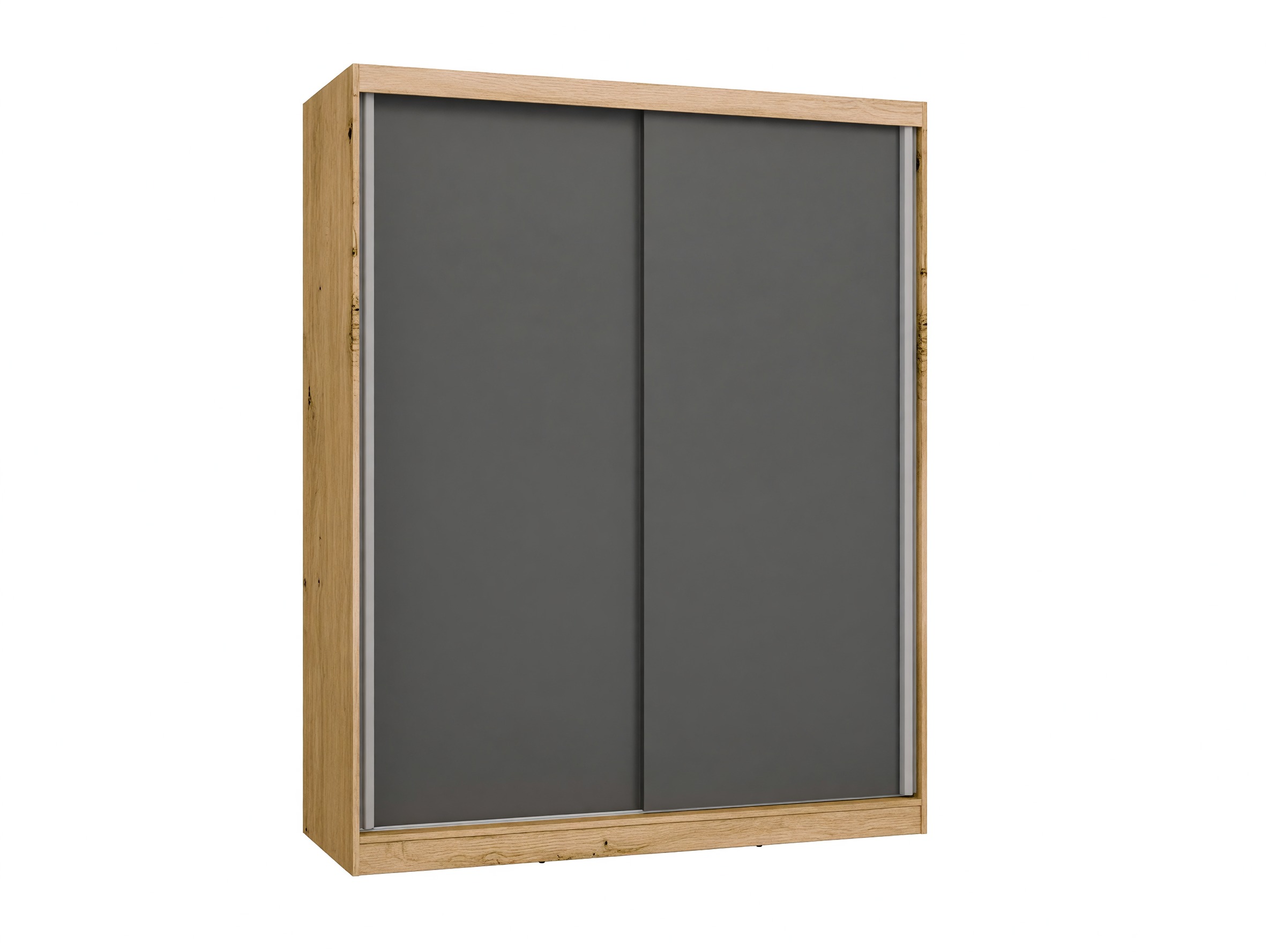 Dulap Mandeville 167 (Stejar artizan + Antracit)