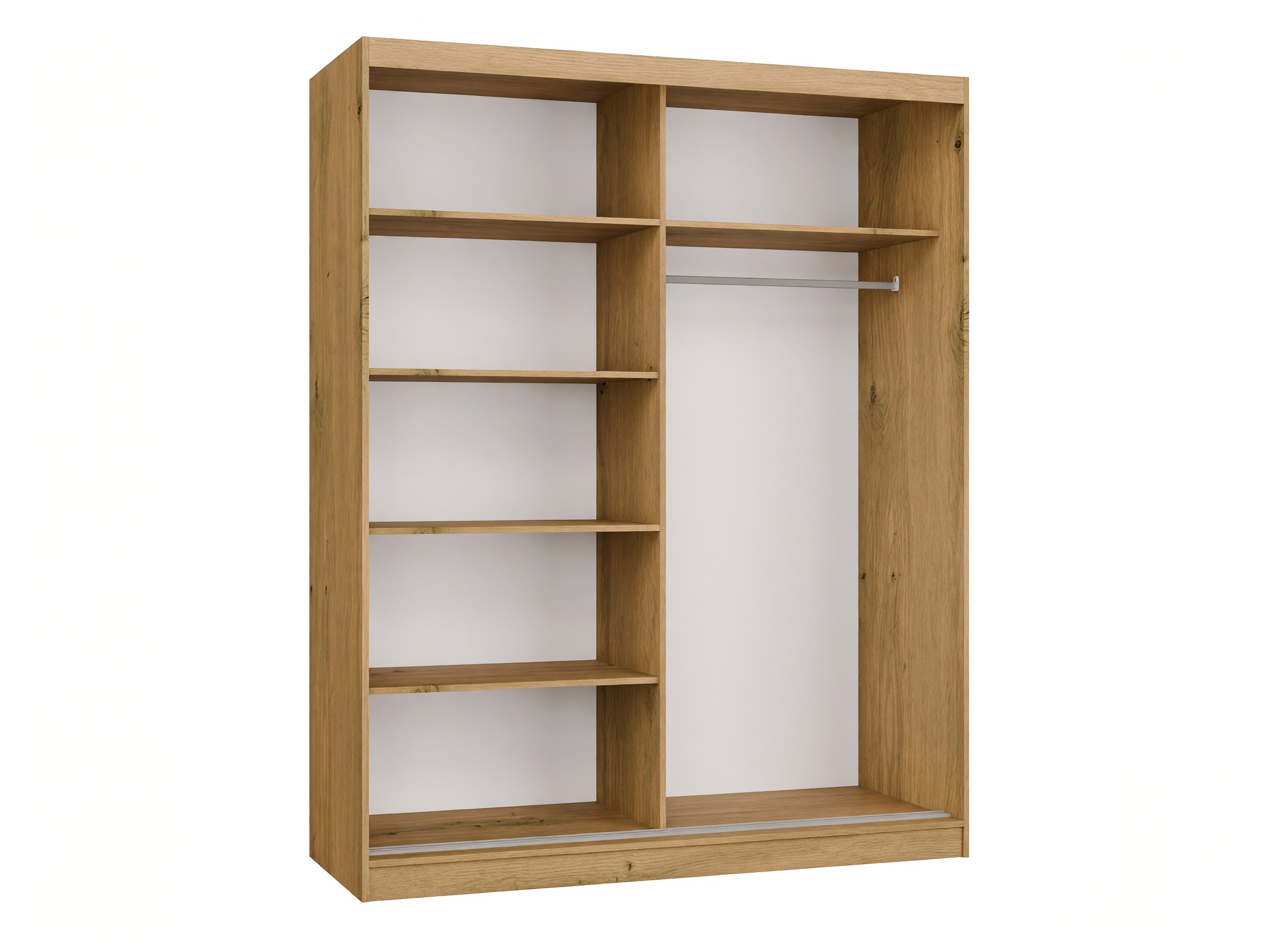 Dulap Mandeville 167 (Stejar artizan + Antracit)
