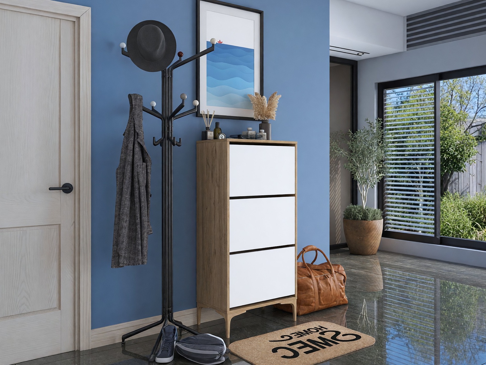 Dulap pentru pantofi Kailua 2859