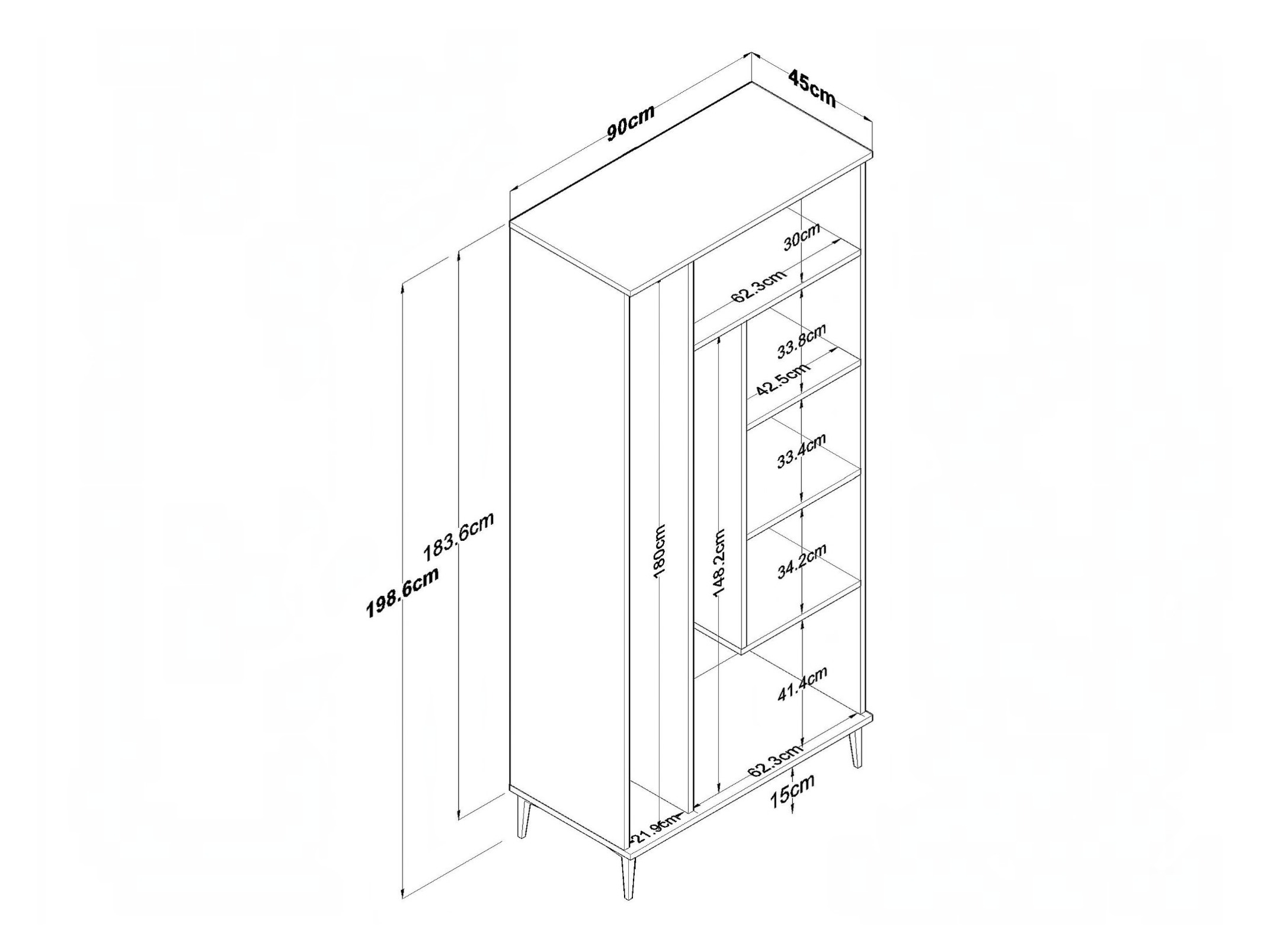 Mobilier multifuncțional Kailua 2862