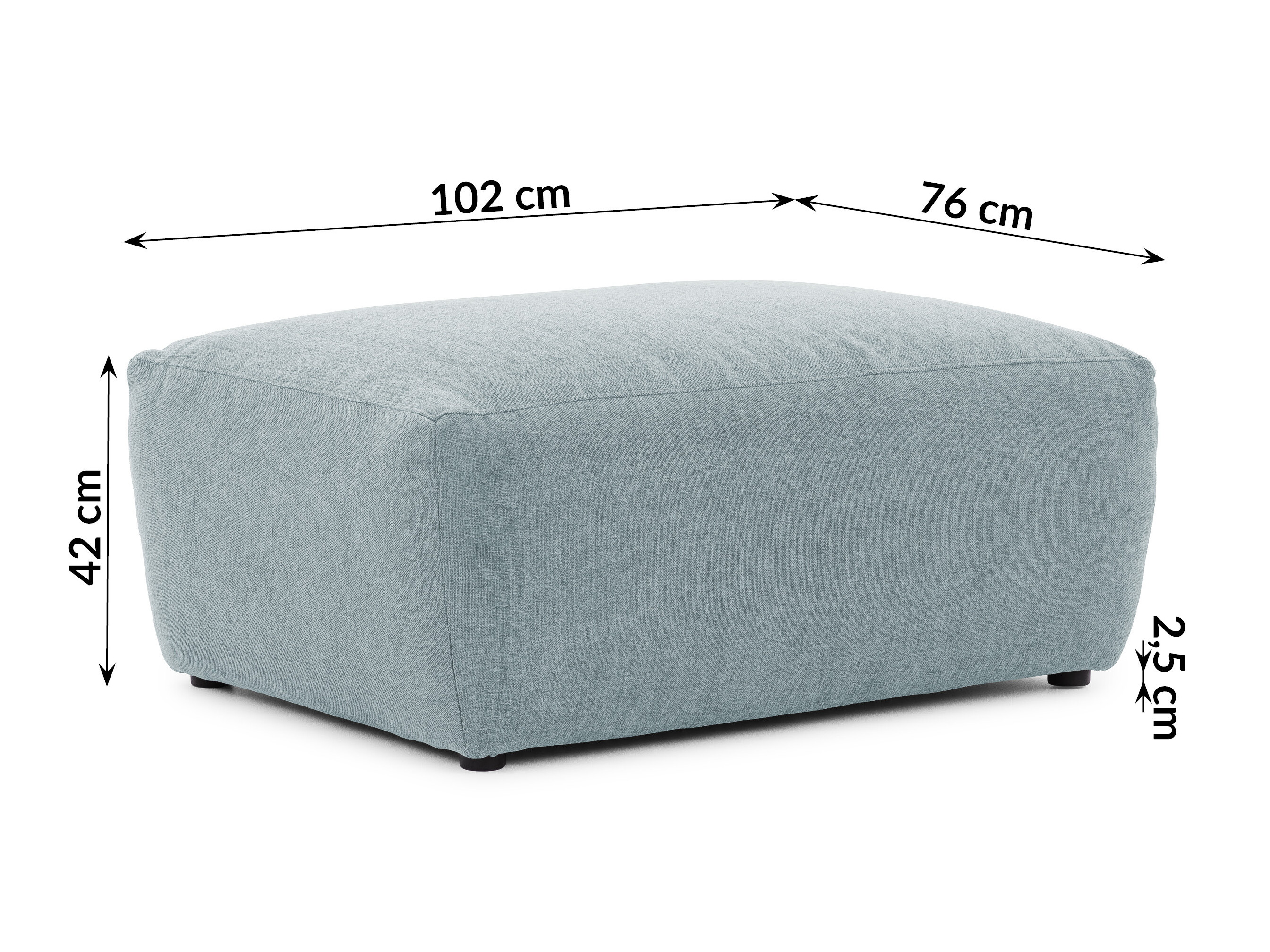 Taburet tapițat Rocklin 235 (Alta 12)