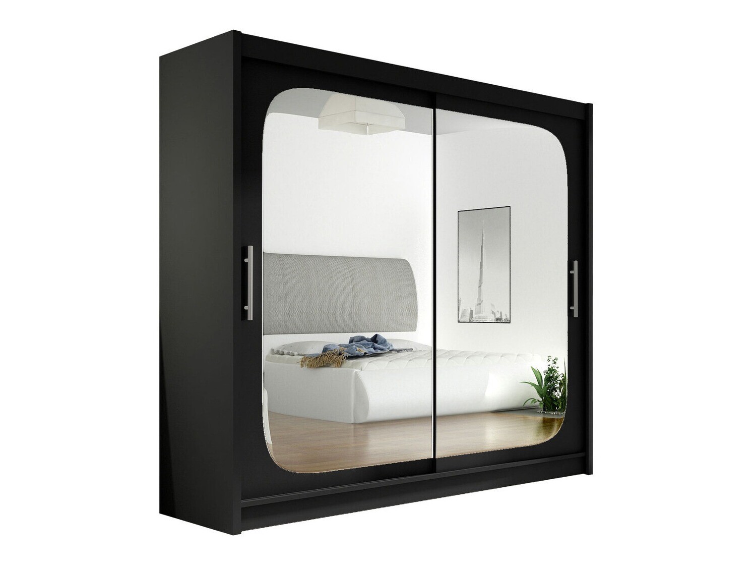 Dulap Closico Pallor VIII (Negru)