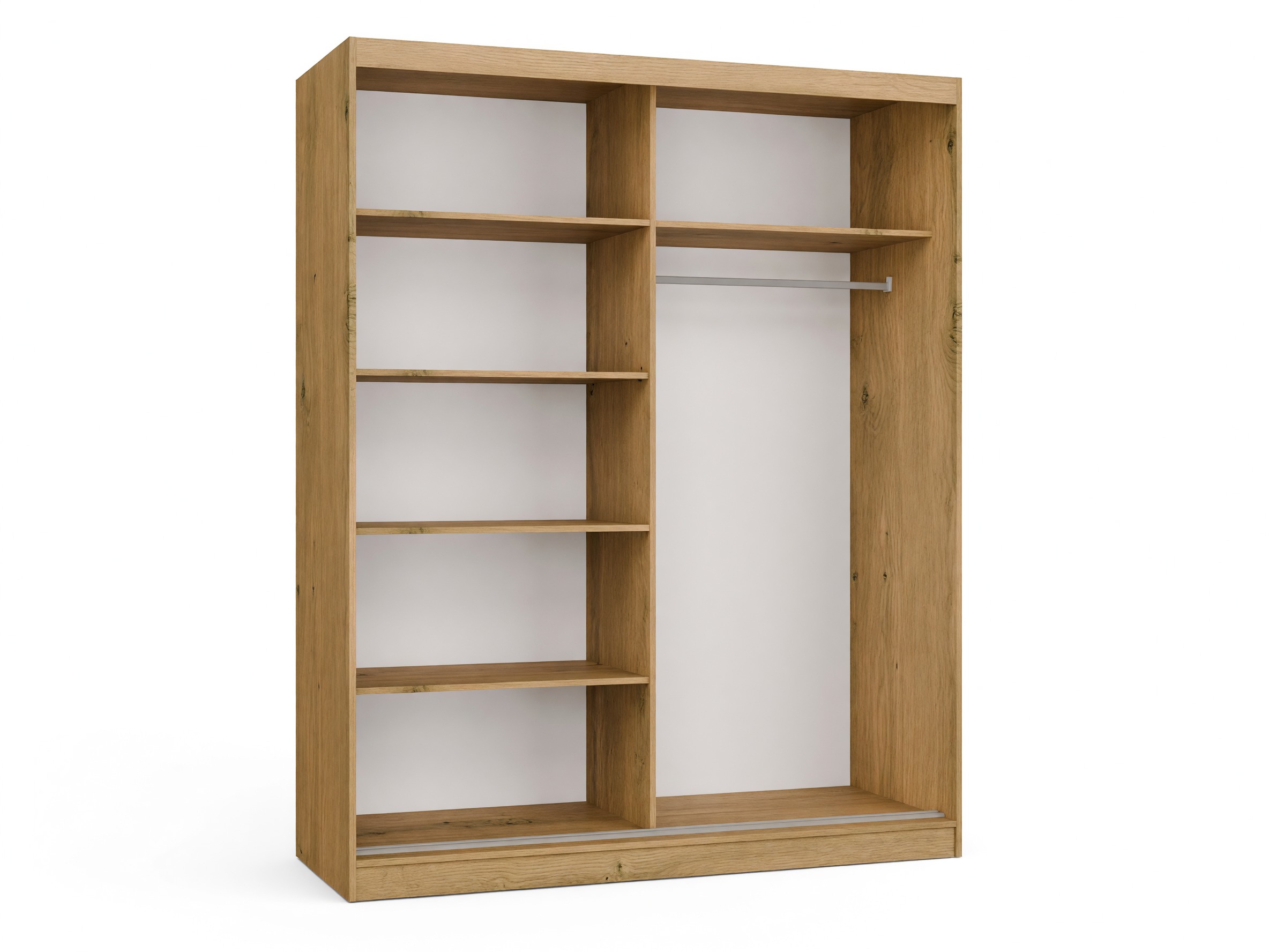 Dulap Mandeville 177 (Stejar artizan + Alb)