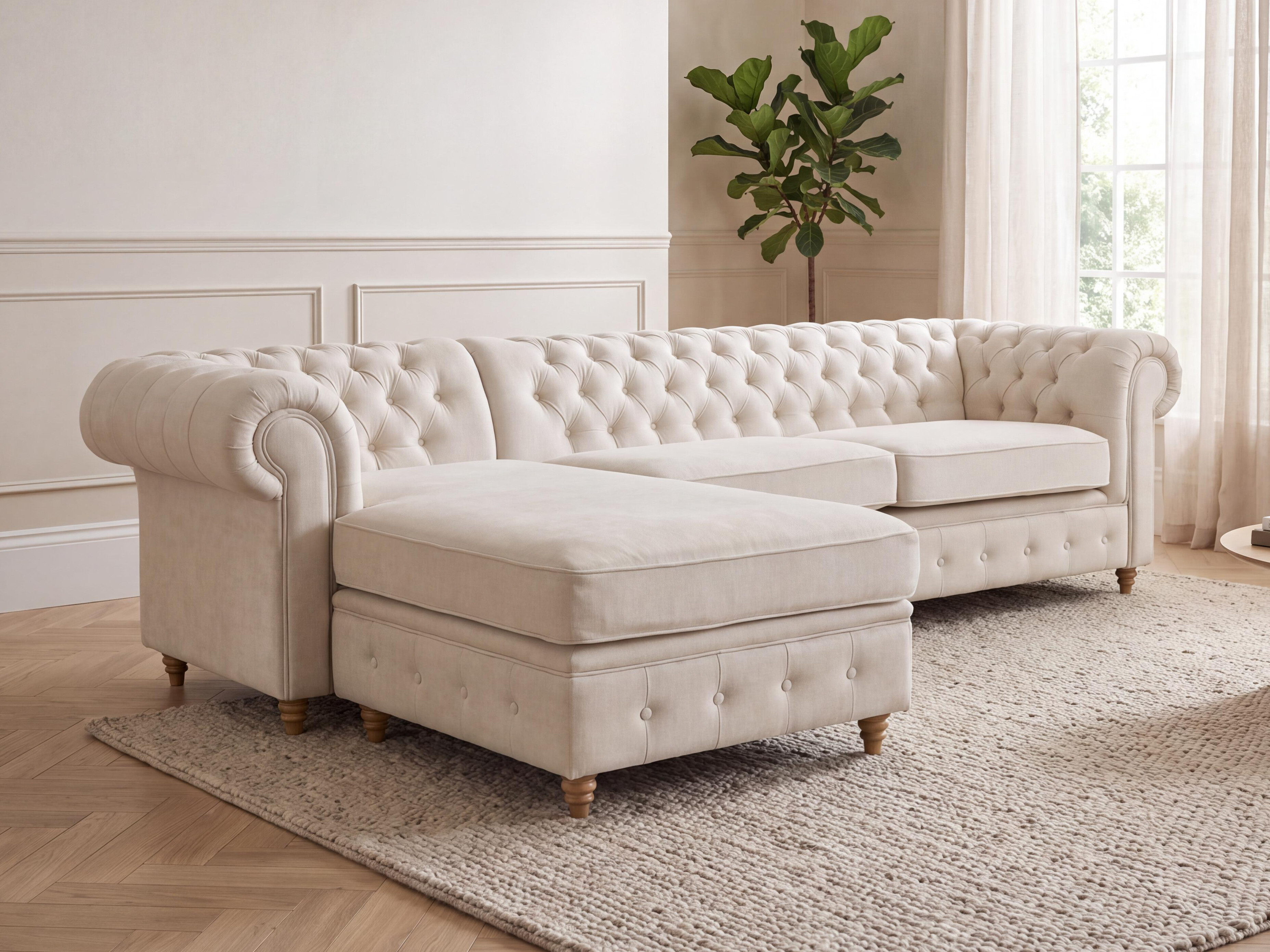 Colțar Chesterfield Elitala 110 (Vogue 01)