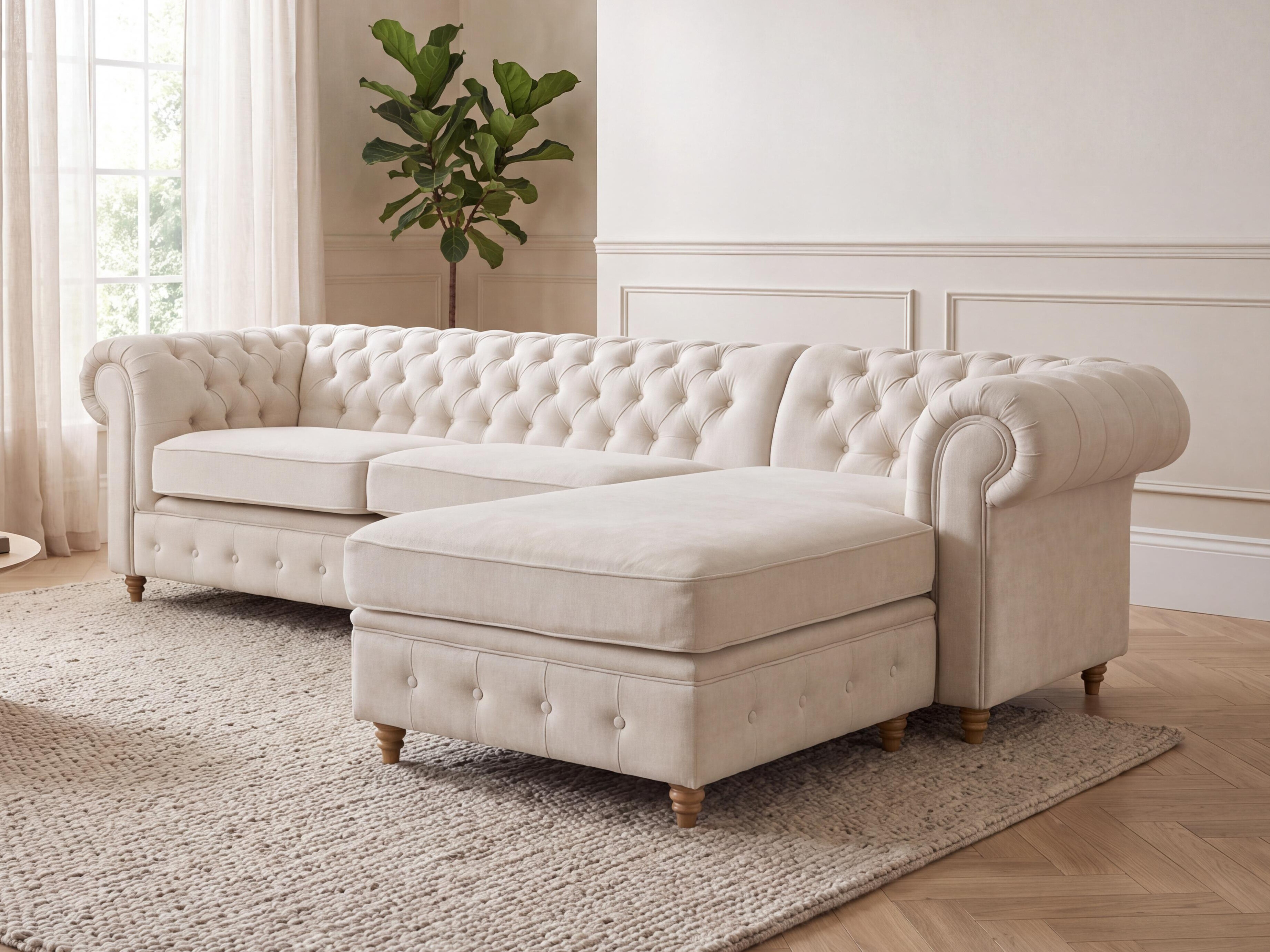 Colțar Chesterfield Elitala 110 (Vogue 01)