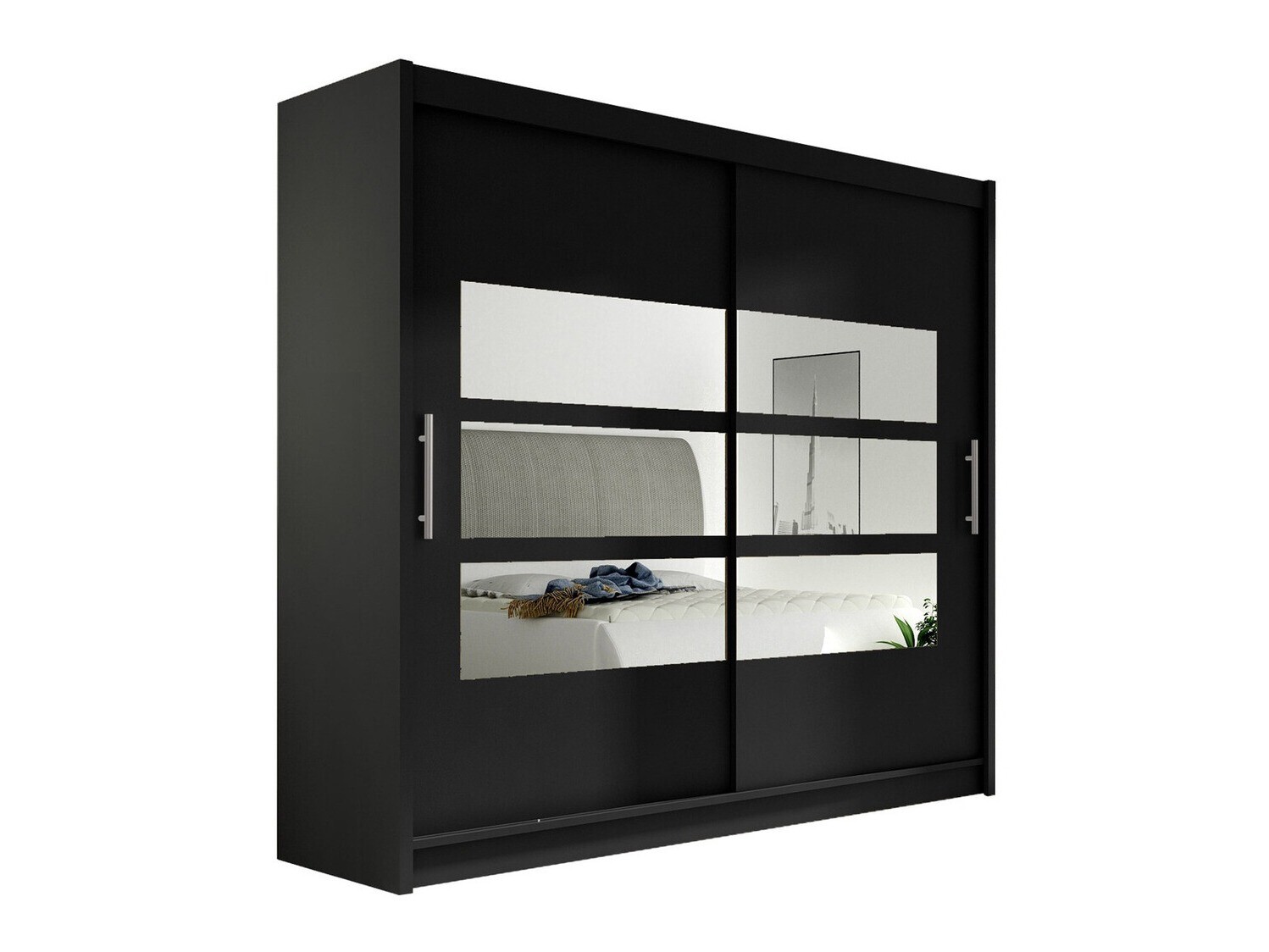 Dulap Closico Pallor III (Negru)