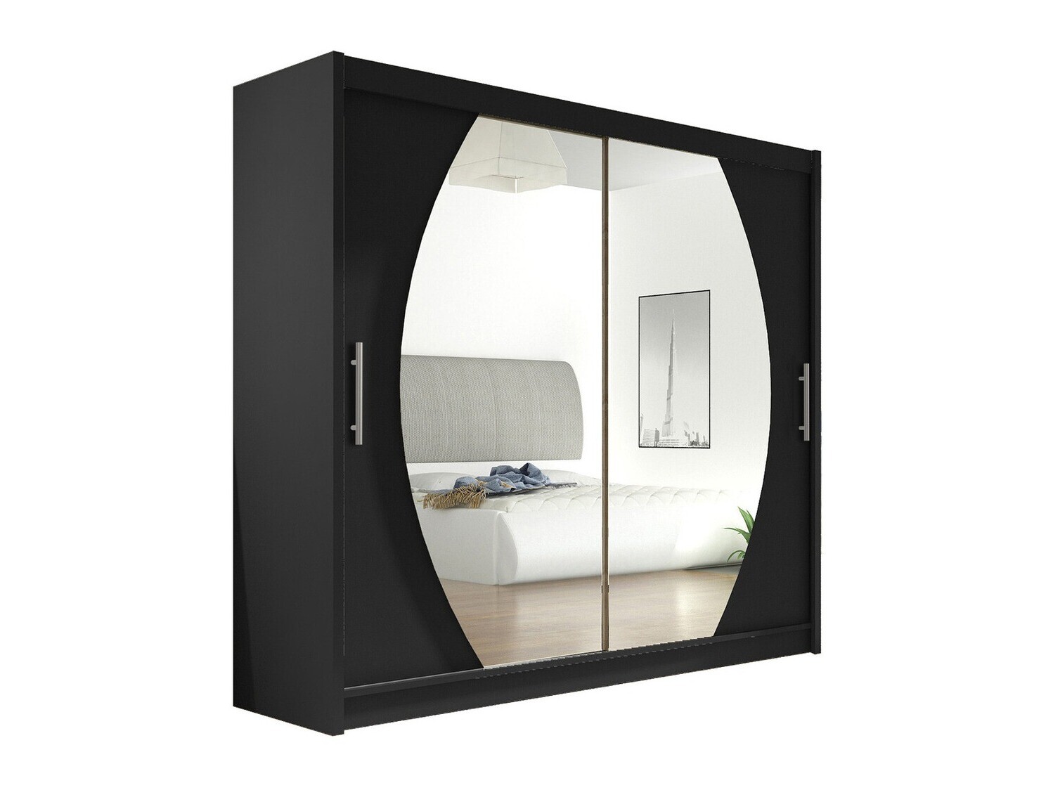 Dulap Closico Pallor IV (Negru)