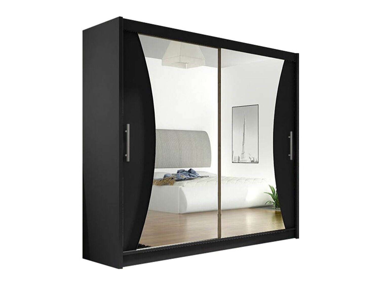 Dulap Closico Pallor V (Negru)