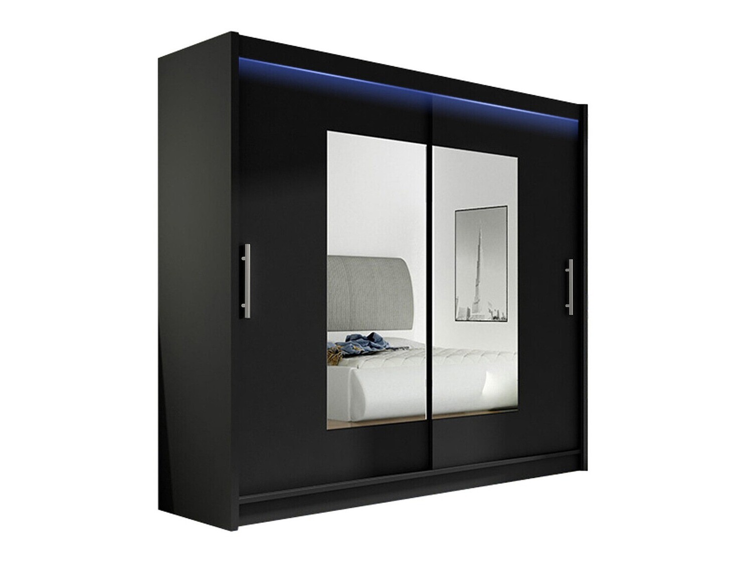 Dulap Closico Pallor VII (Negru)