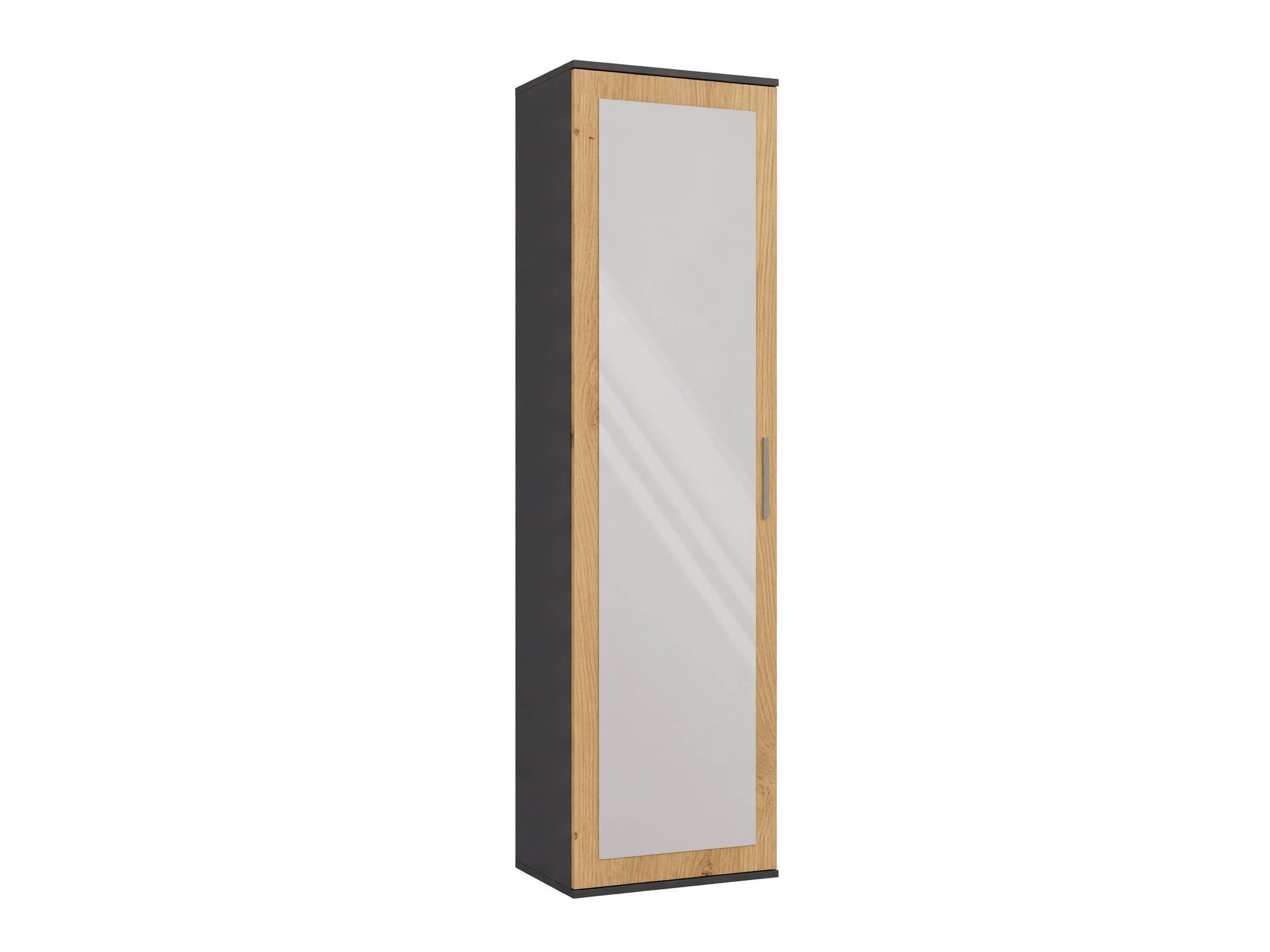 Dulap Mandeville 127 (Stejar artizan + Antracit)