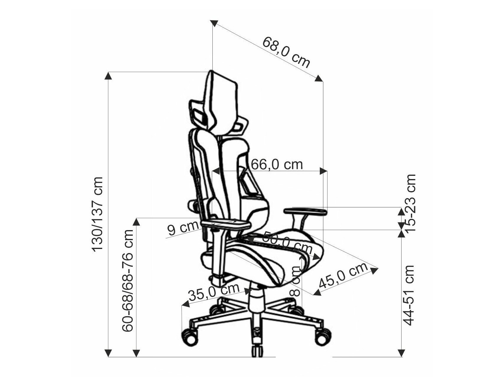 Scaun gaming SR12275