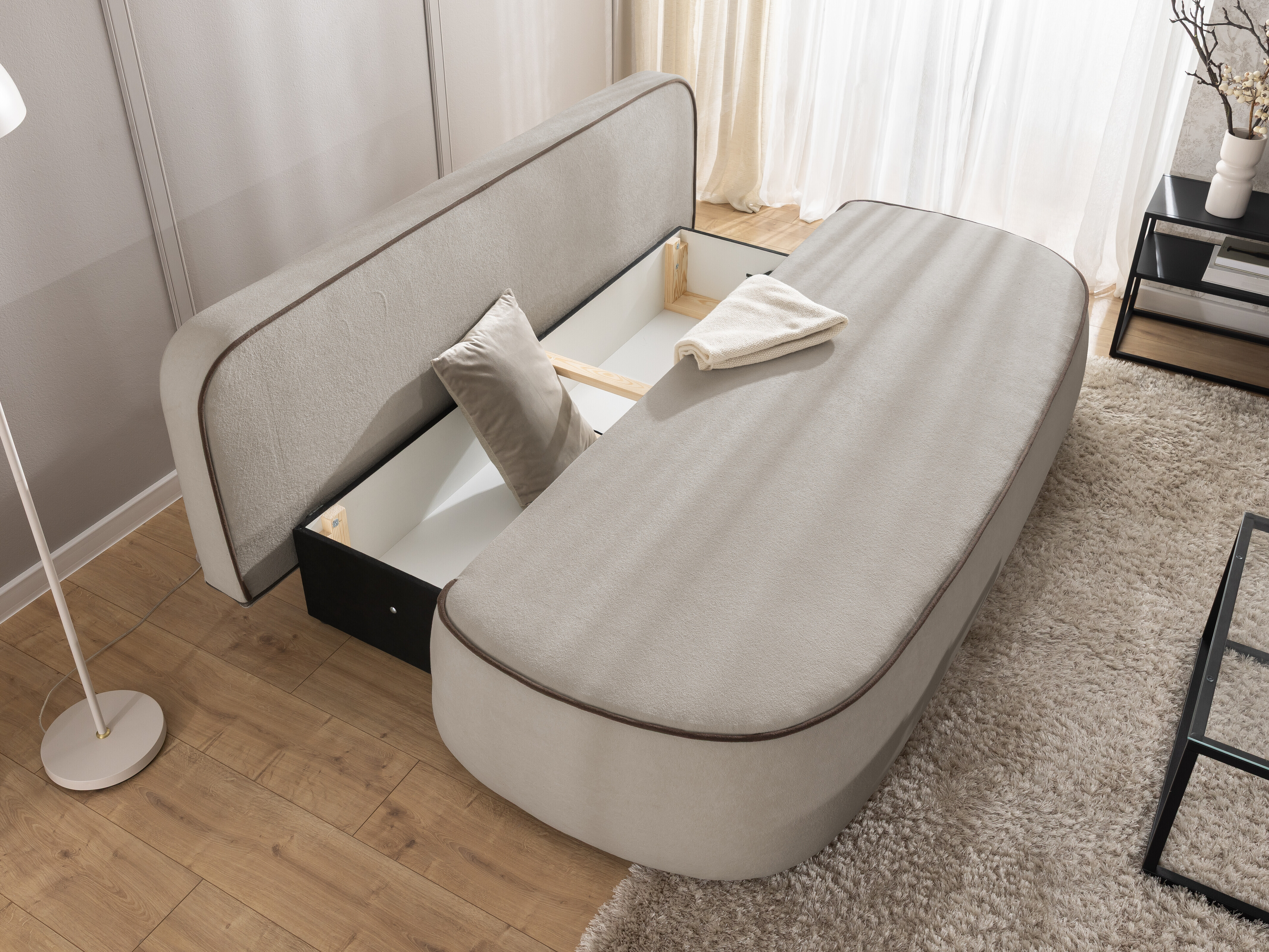Canapea extensibilă Rocklin 243 (Moale 04 + Moale 06)