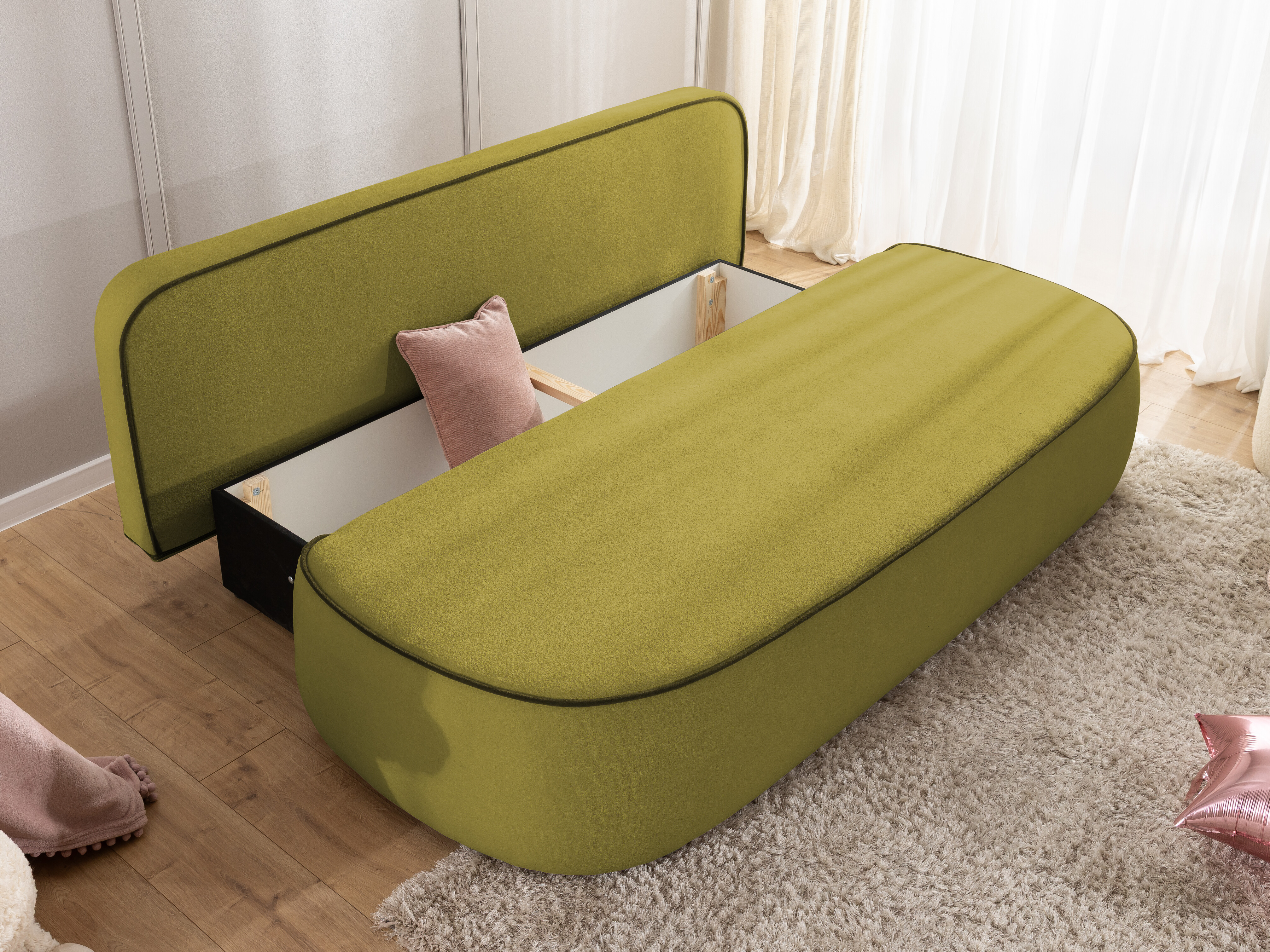 Canapea extensibilă Rocklin 243 (Moale 10 + Soft 11)