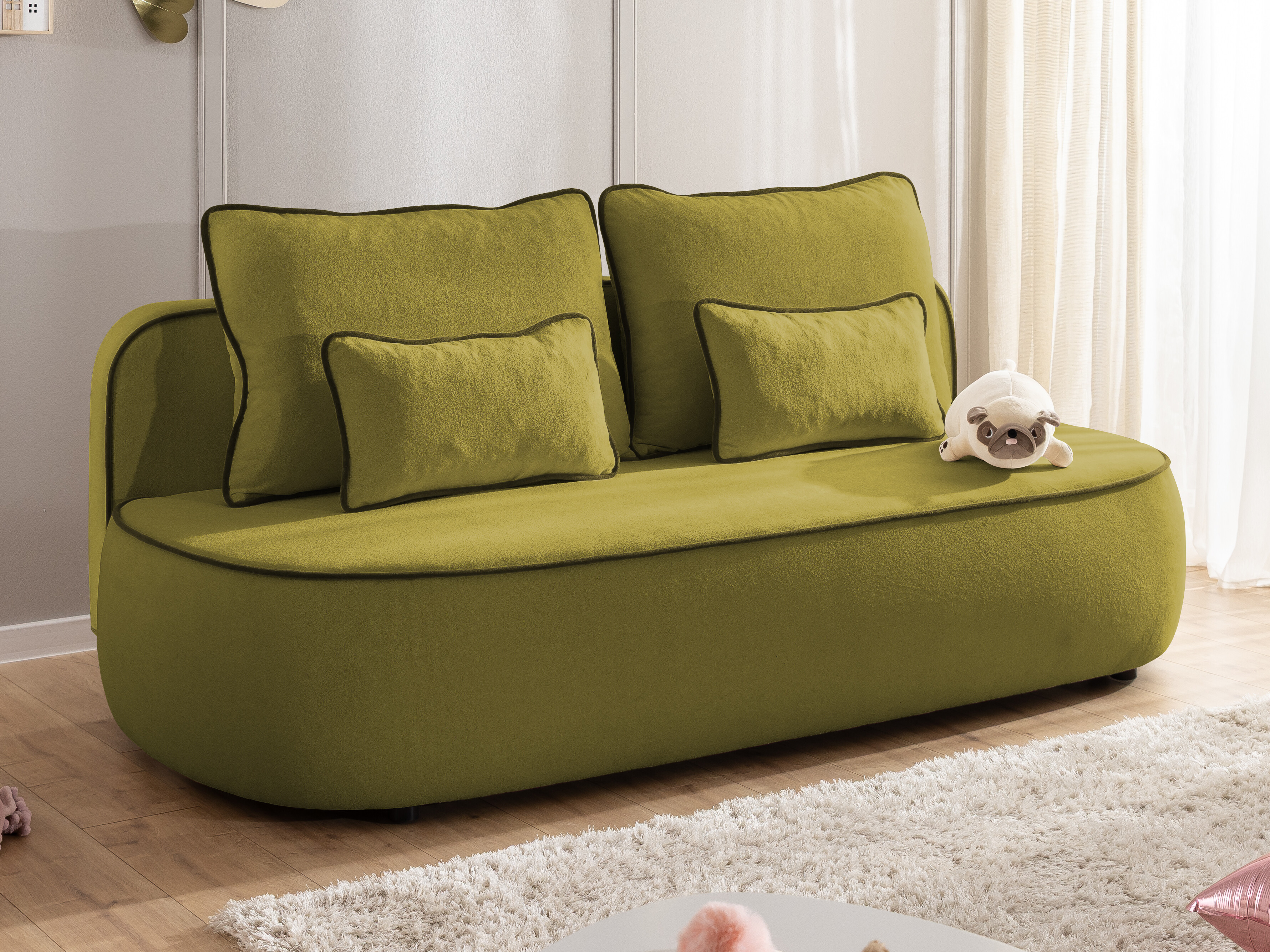 Canapea extensibilă Rocklin 243 (Moale 10 + Soft 11)