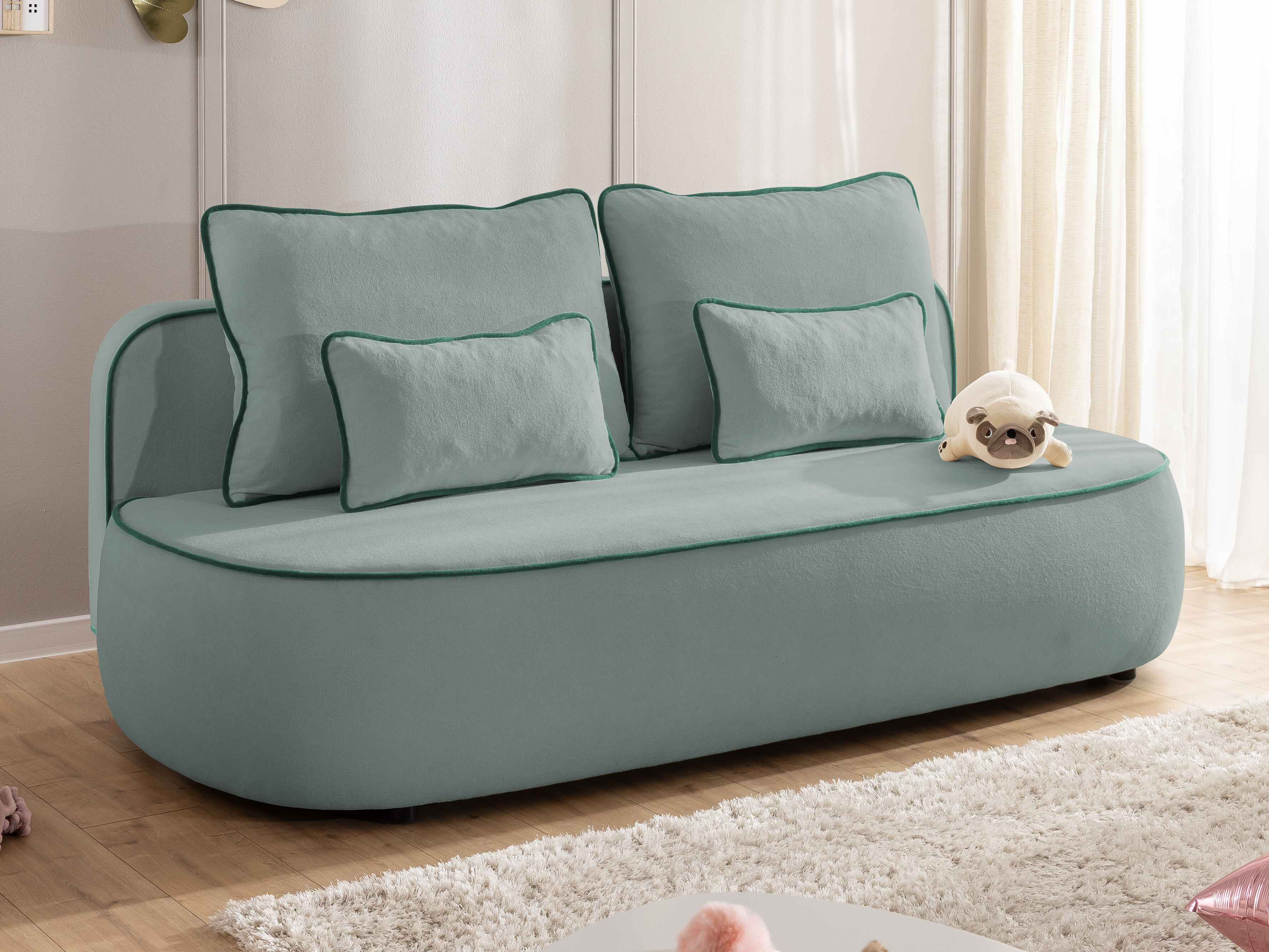 Canapea extensibilă Rocklin 243 (Moale 15 + Moale 14)