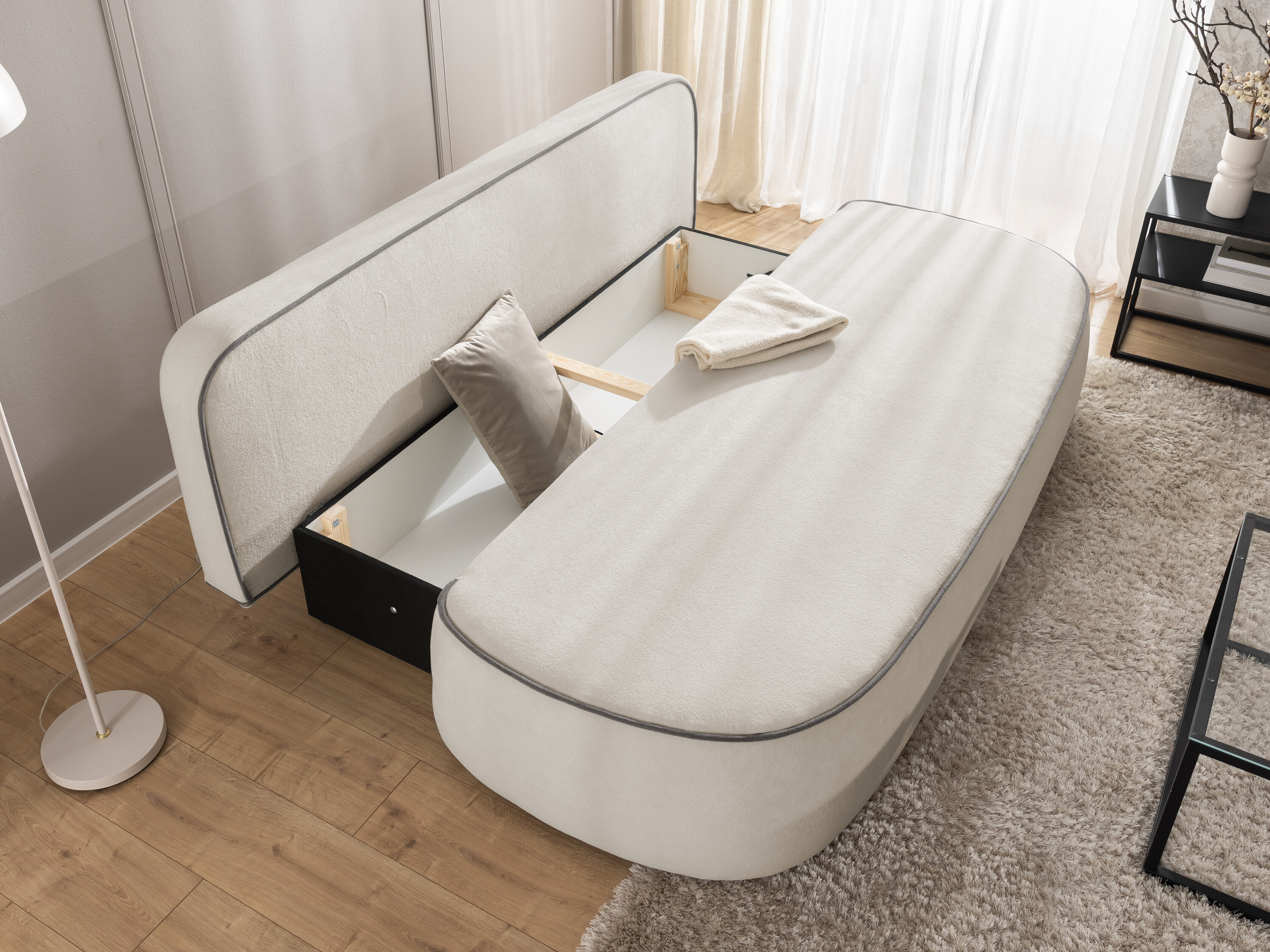 Canapea extensibilă Rocklin 243 (Moale 19 + Moale 21)