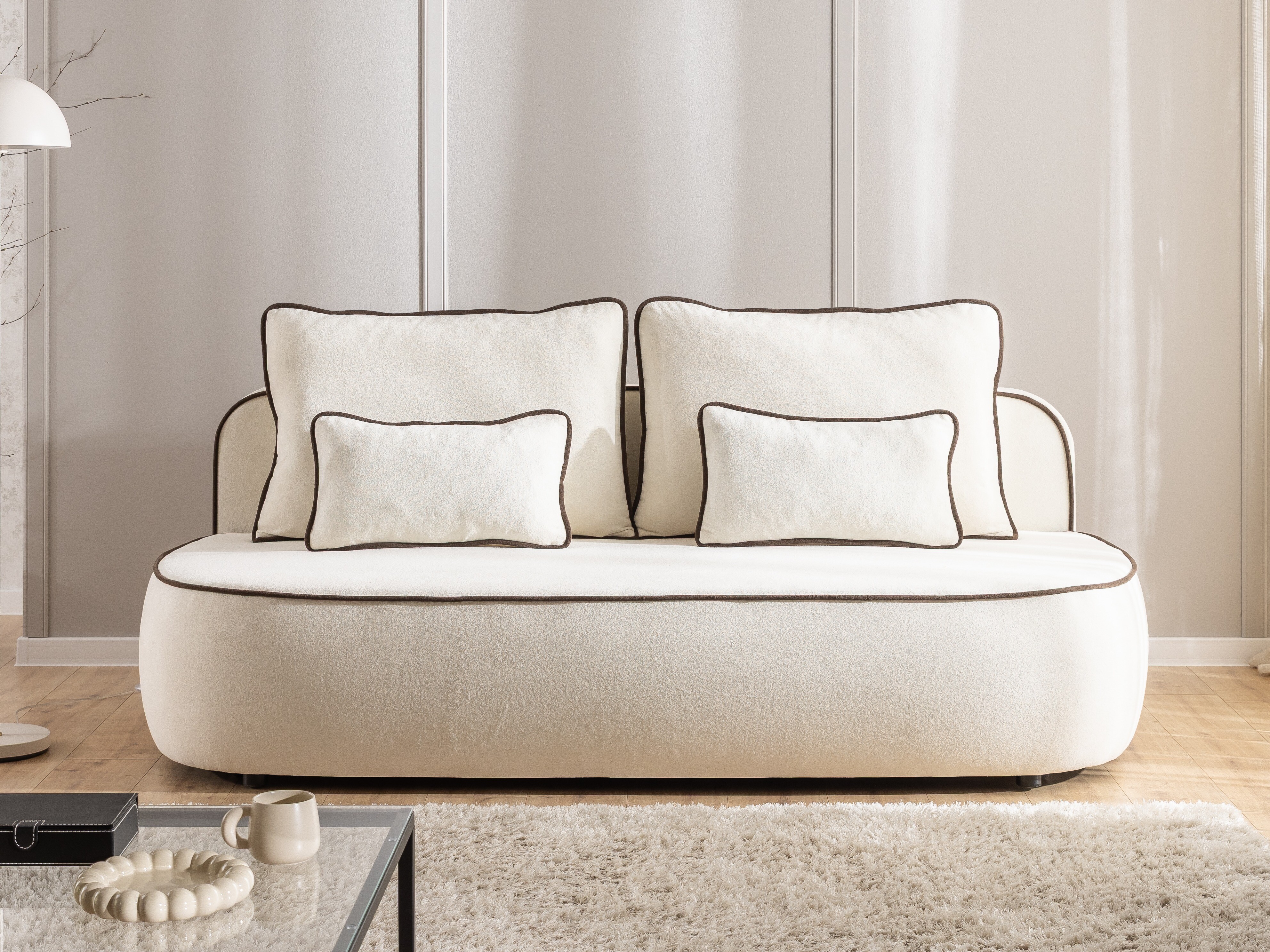 Canapea extensibilă Rocklin 243 (Soft 01 + Soft 06)