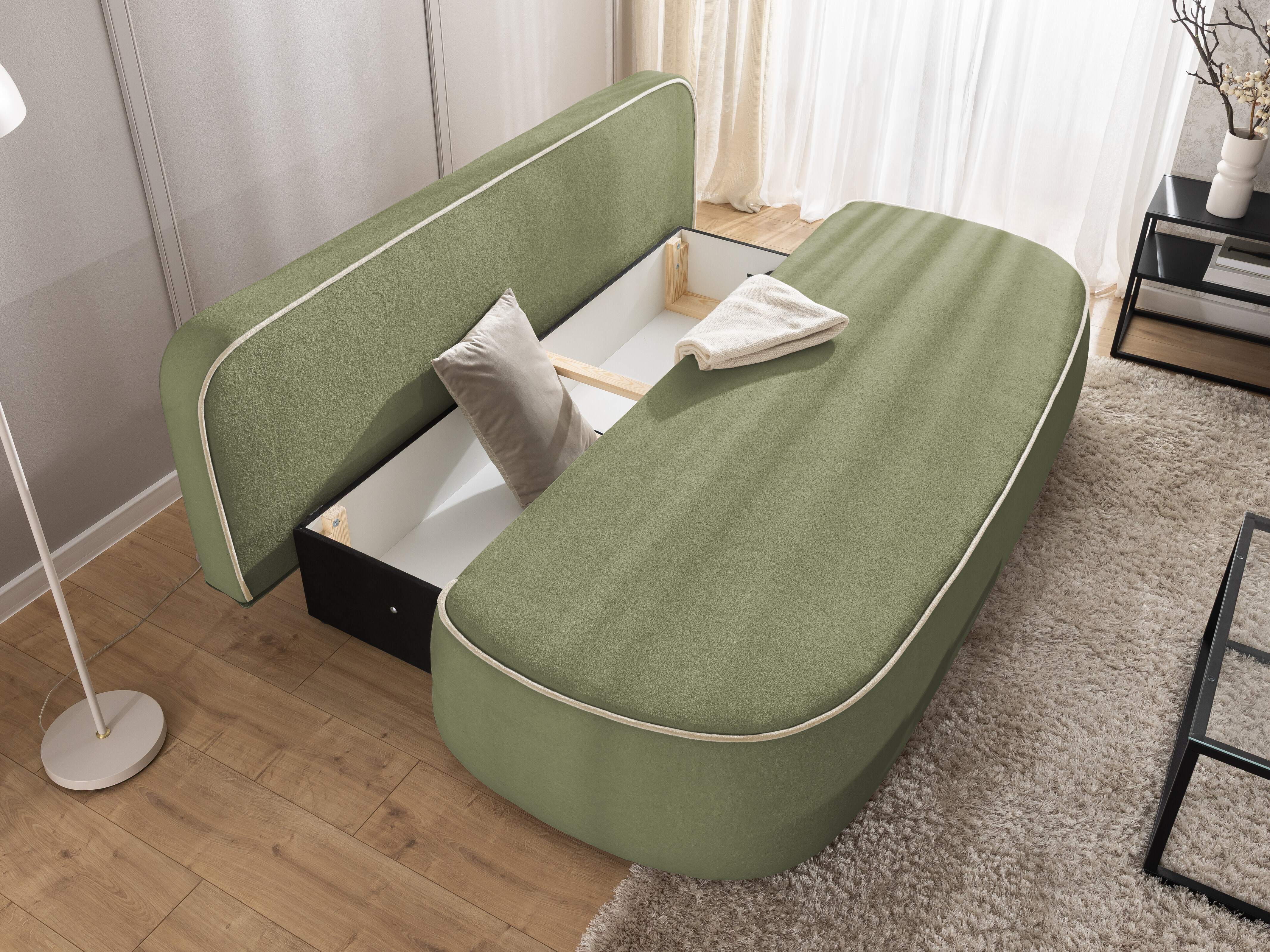 Canapea extensibilă Rocklin 243 (Soft 12 + Soft 02)