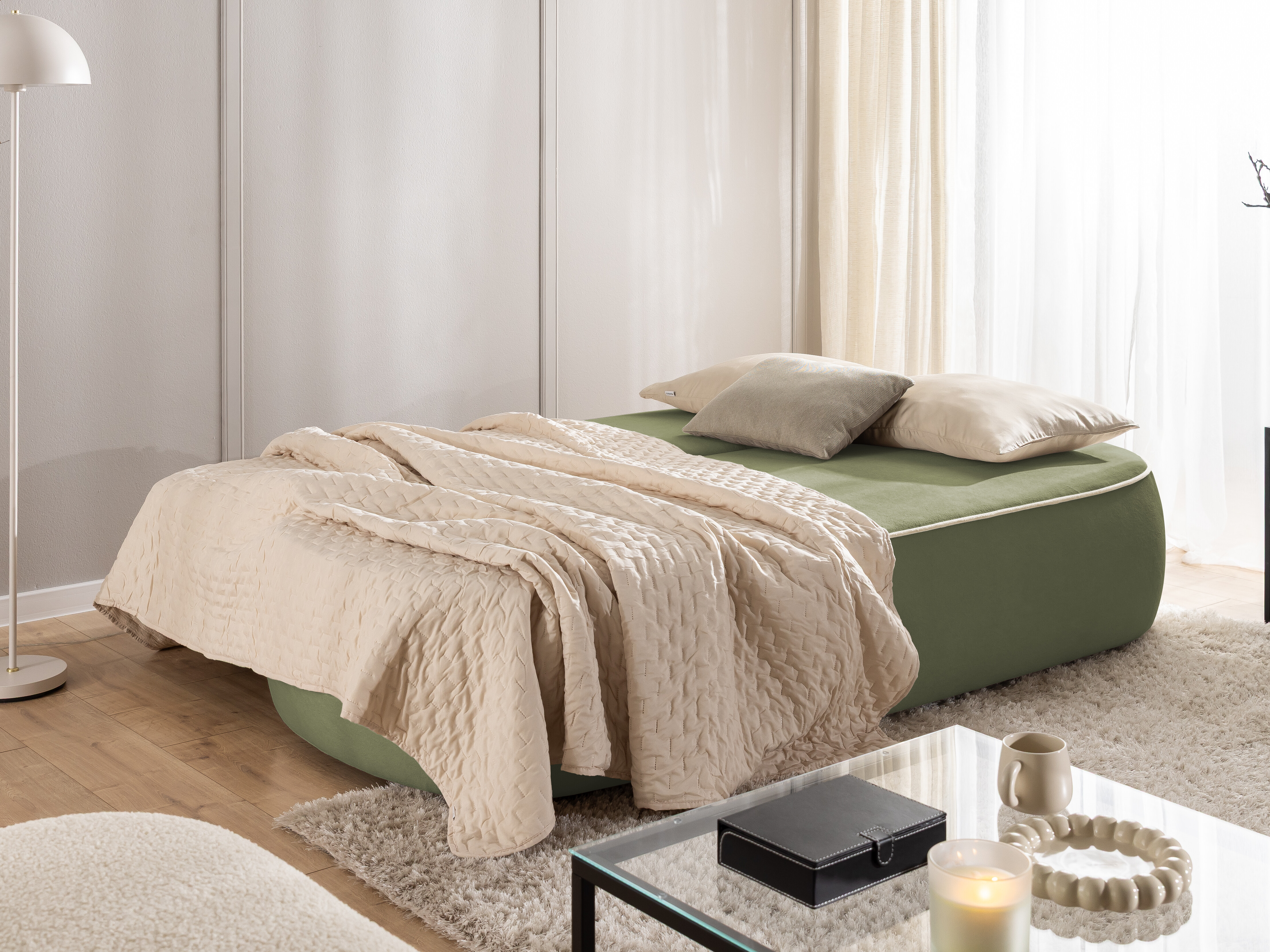 Canapea extensibilă Rocklin 243 (Soft 12 + Soft 02)