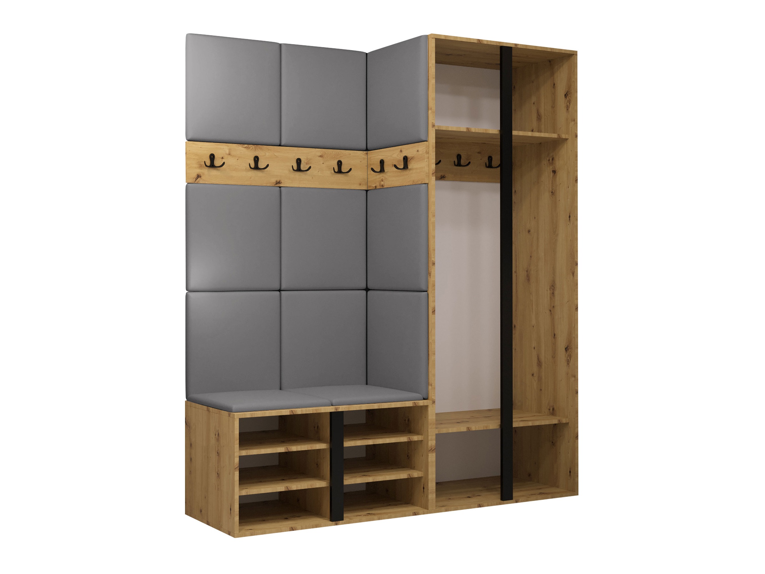 Set de hol Pinis III (Piele ecologică Soft 011)