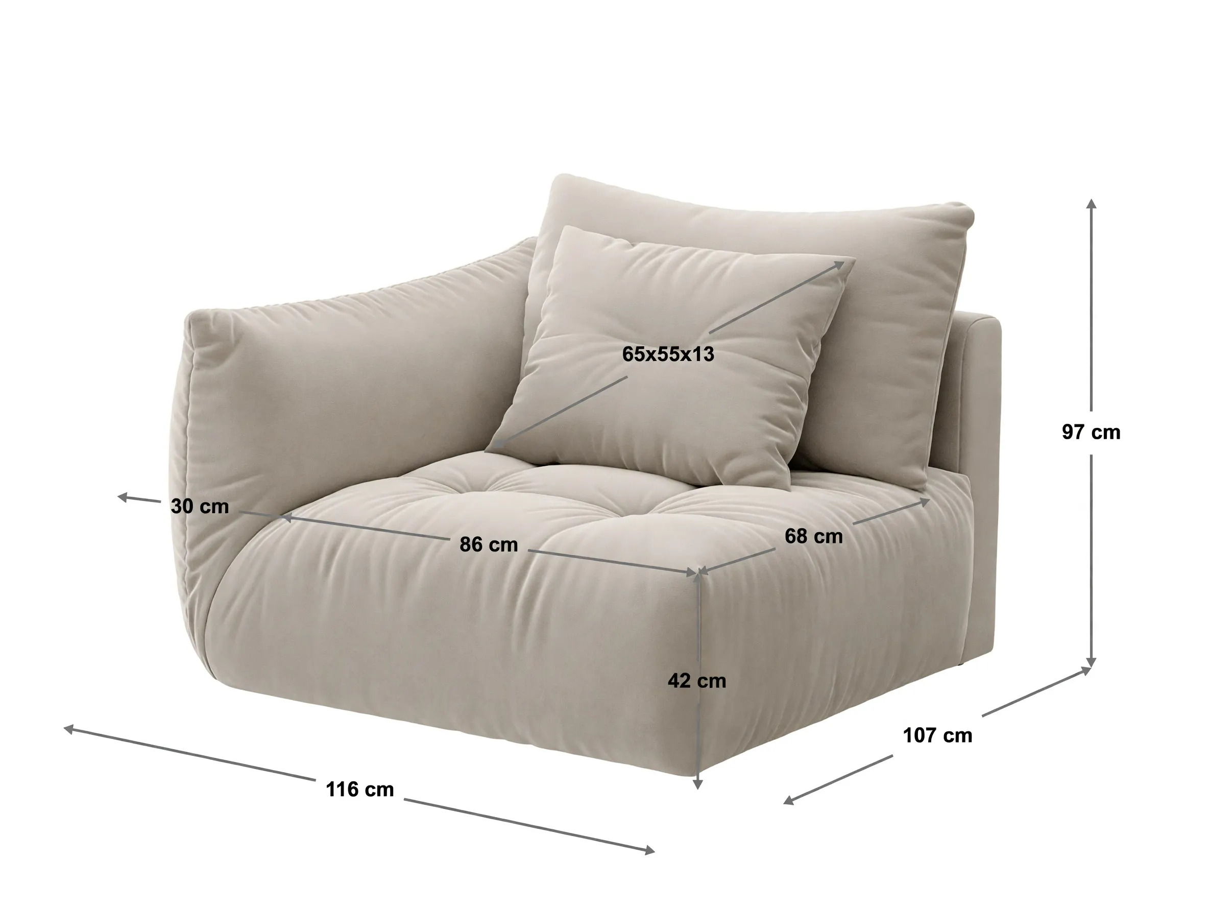 Sistem modular de șezut Benorli 108 (Wind 89)