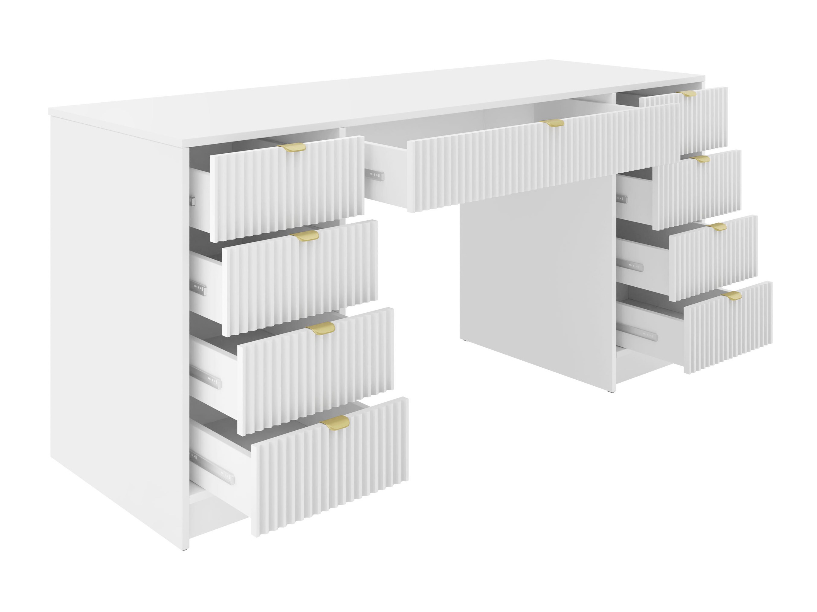 Set birou acasă Comfivo Papilio VI (Nuc)