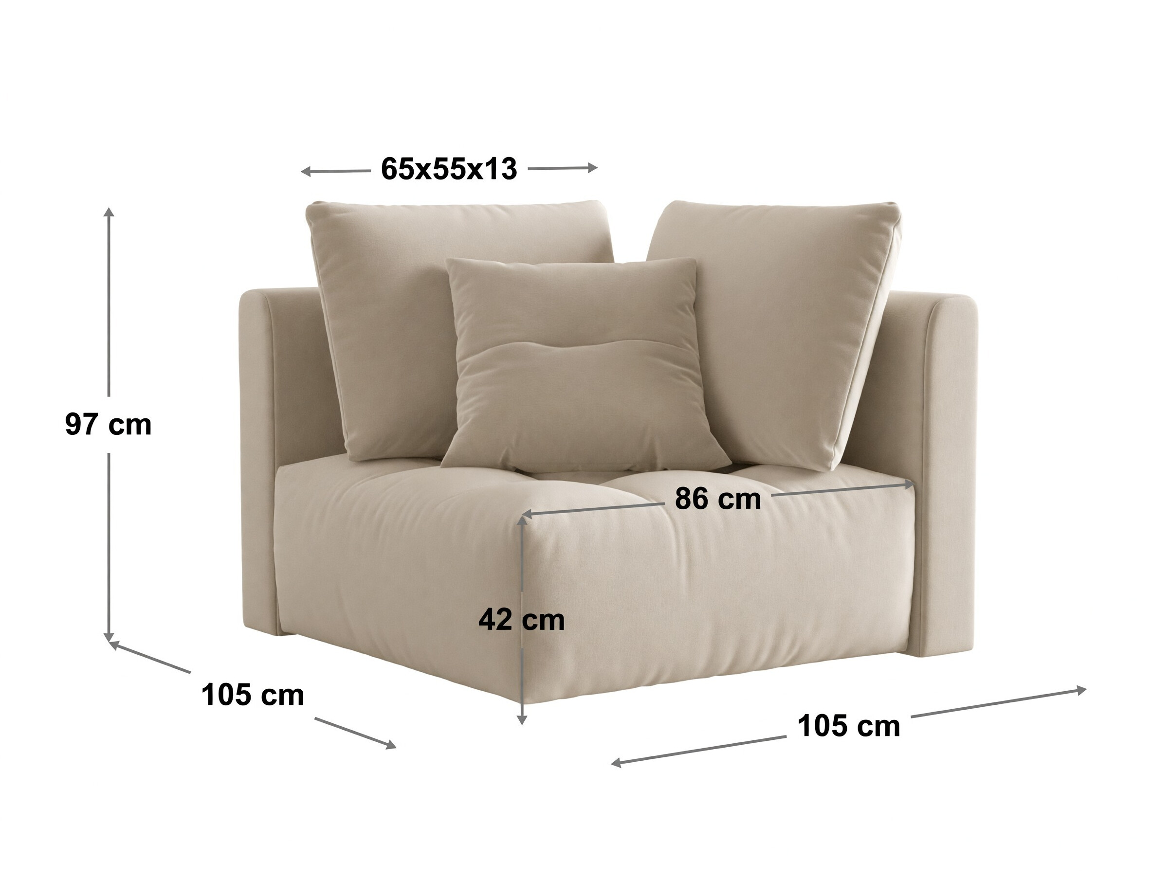 Sistem modular de șezut Benorli 107 (Wind 05)