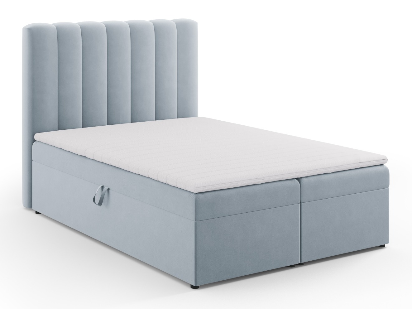 Pat boxspring Beckley 113 (Bluvel 06)